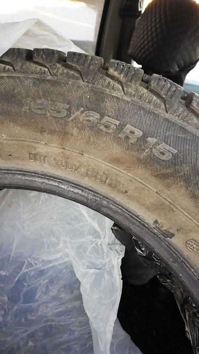 резина б/у зимняя