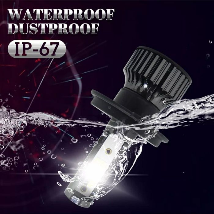 Set Două Becuri Led H27(880-881) 14000lumeni/6000K/70Watti