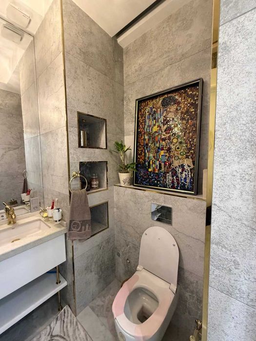 Gardens Tashkent City 3 комнатная ЕВРО ремонт 114м2 прямой вид на парк