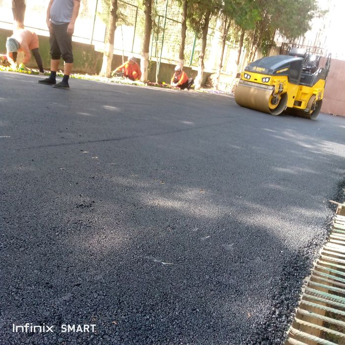 Asfalt qilish xizmati sifatli va arzon.Murojat uchu