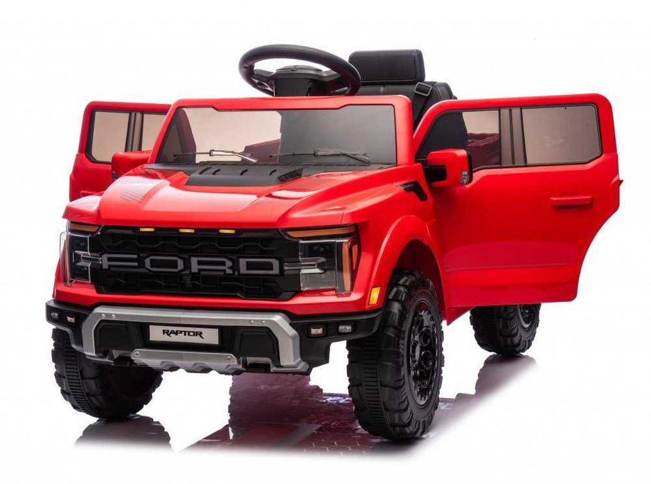 Masinuta electrica pentru copii Ford Raptor F-150 cu licenta,faruri led