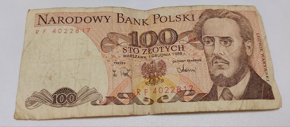 Старые польские бонкноты