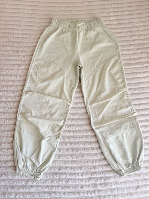 Панталон за момиче резедав цвят