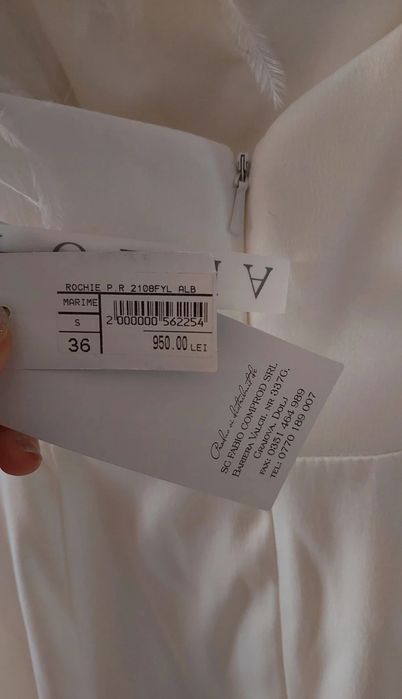 Rochie POEMA alba