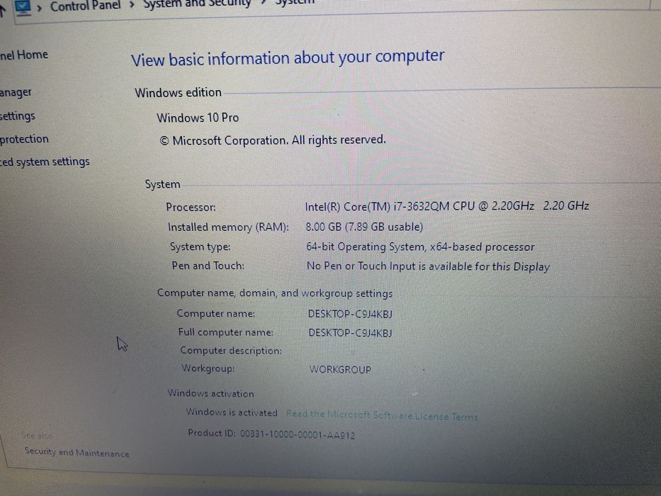 Лаптоп hp 17.3