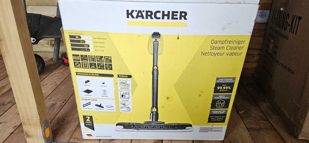 Парочистачка Kärcher SC 1 EasyFix пълен комплект