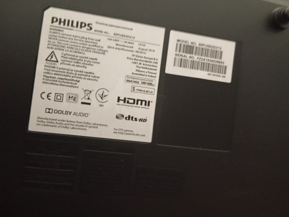 Vand Smart TV Phillis