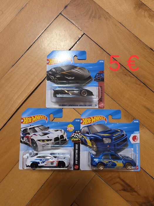 Hot Wheels -  Nissan Skyline, Maxima, BMW