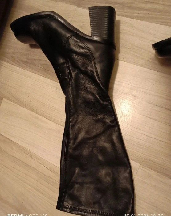 Cizme din piele Vivance nr 39