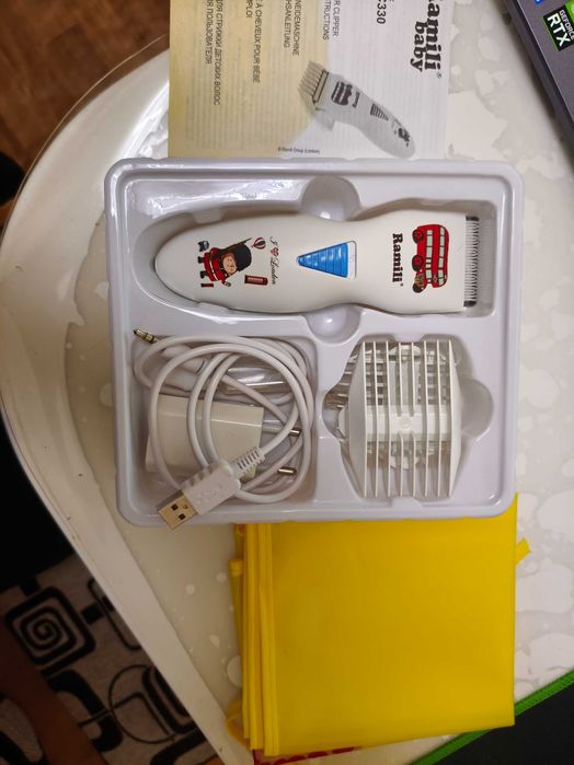 Машинка для стрижки волос детская