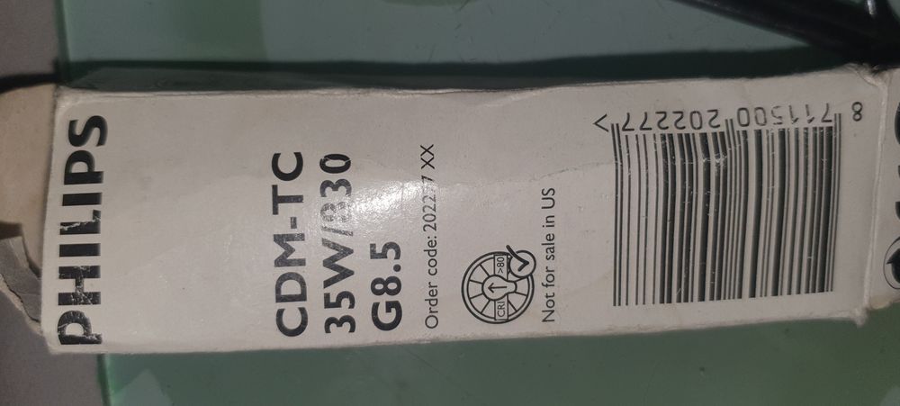 Bec HID Philips, cu halogenuri metalice,Master Colour, 830 G8.5