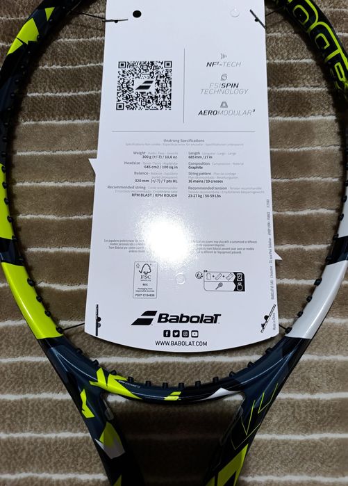 Тенис ракета Babolat pure aero