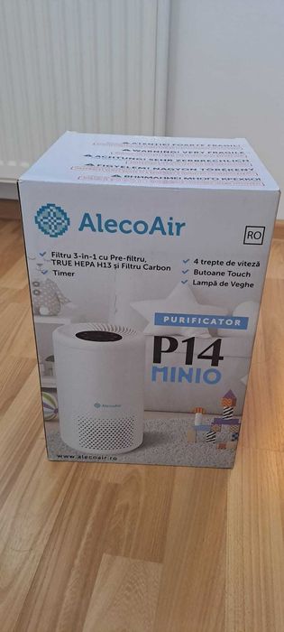 Purificator aer Alecoair Sigilat cu filtru Hepa Carbon