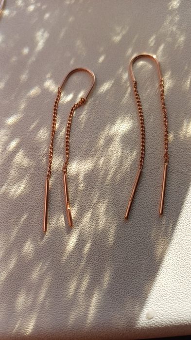 Серьги и подвеска 585 пробы