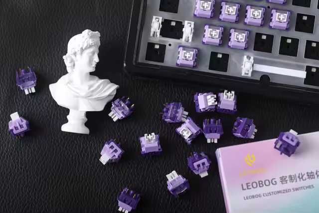 Линейные механические переключатели клавиатуры Purple King Switches 35