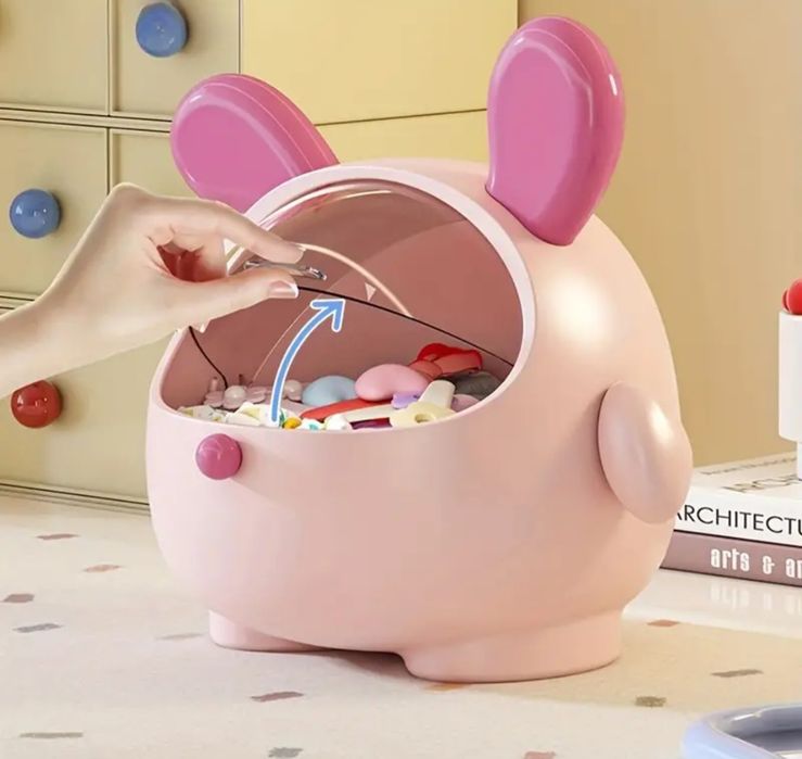 Детски органайзер кутия за съхранение ученически пособия фибички