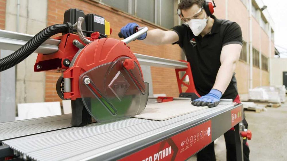 Masina de taiat gresie, faianta si placi 98cm, 1.1kW, DC-250 850 PYTHON 230V-50 Hz. - RUBI-56941