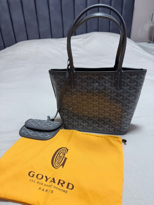 Чанта от естествена кожа Goyard