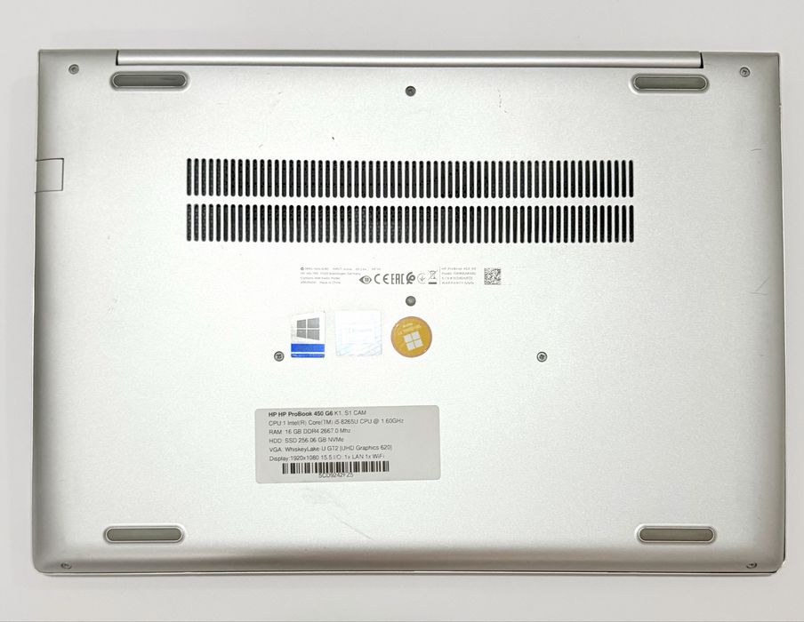 HP ProBook 450 G6/15,6” IPS/i5-8265U/16GB DDD4/256GB/Подсветка