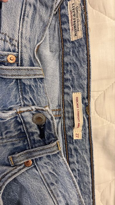 Ribcage straight ankle jeans LEVI