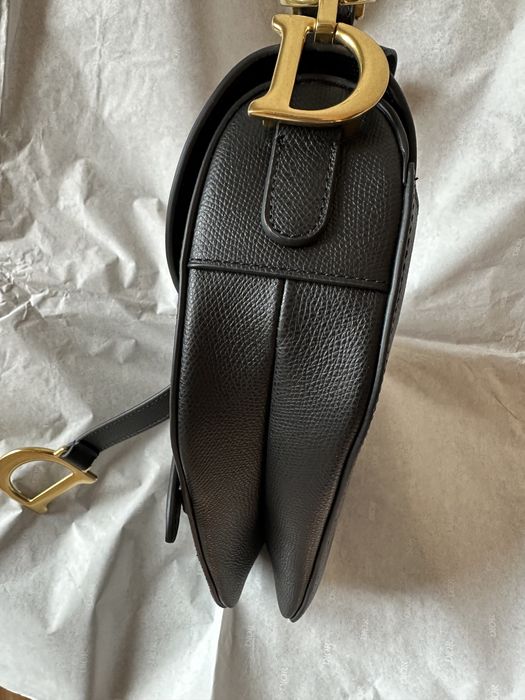 Dior Saddle Black Leather bag