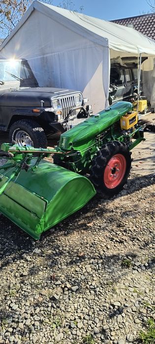 Motocultor Bungartz cu freză și plug