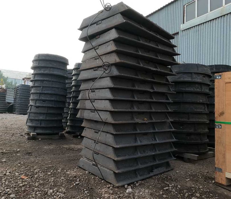 Чугунные канализационные люки тип Т, С, Л оптом и в розницу