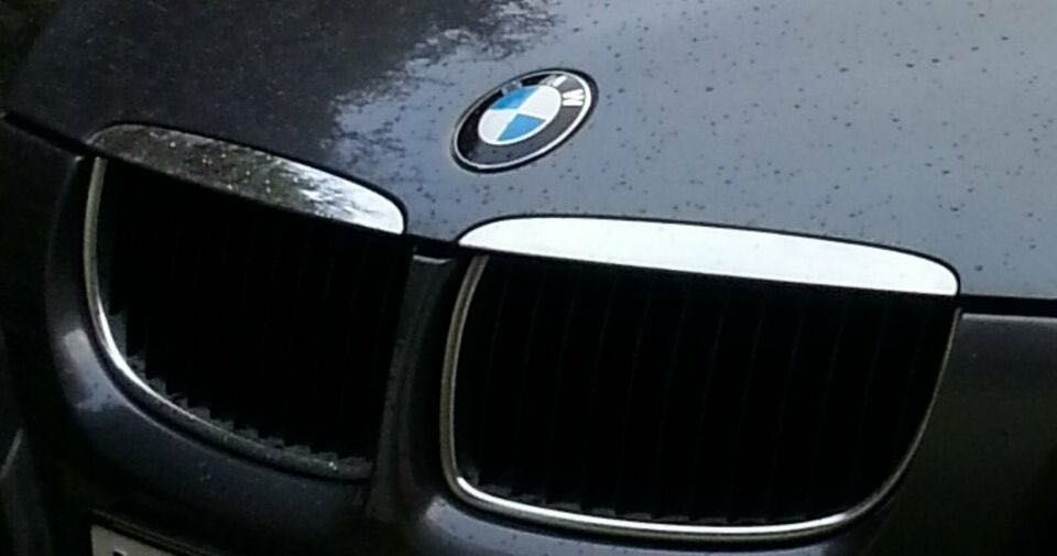 Grila bara, grile, nari ,nara, bmw e90 2008 nfl  schwarz 2