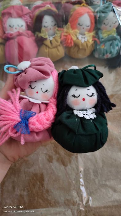 Yumshoq, to'qilgan o'yinchoqlar