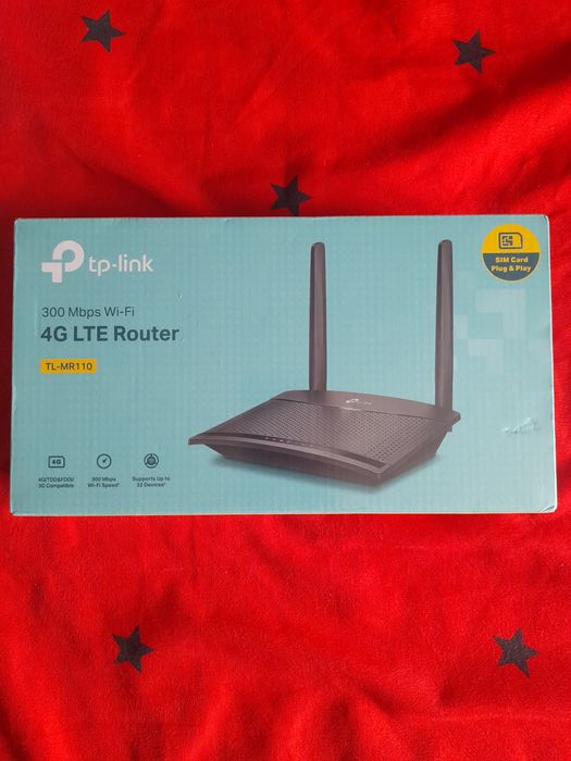 Router sim card 4g tl-mr110