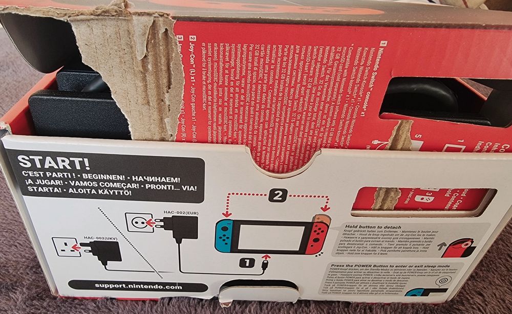 Consola Nintendo Switch V2 (HAC-001-01) + jocuri