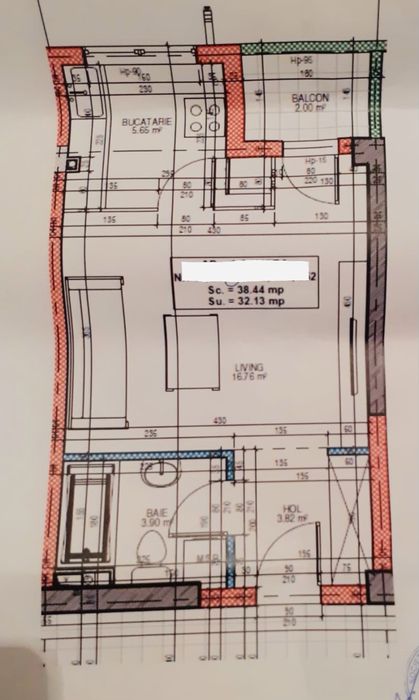 Garsonieră Avangarde City Militari Residence