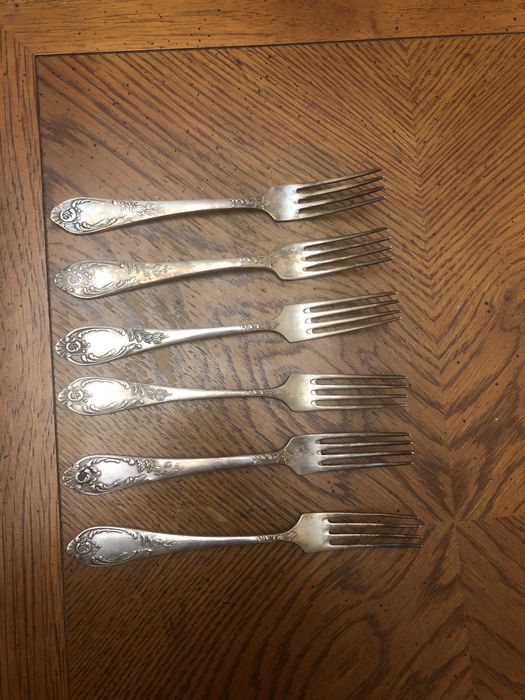 вилки мельхиоровые советские