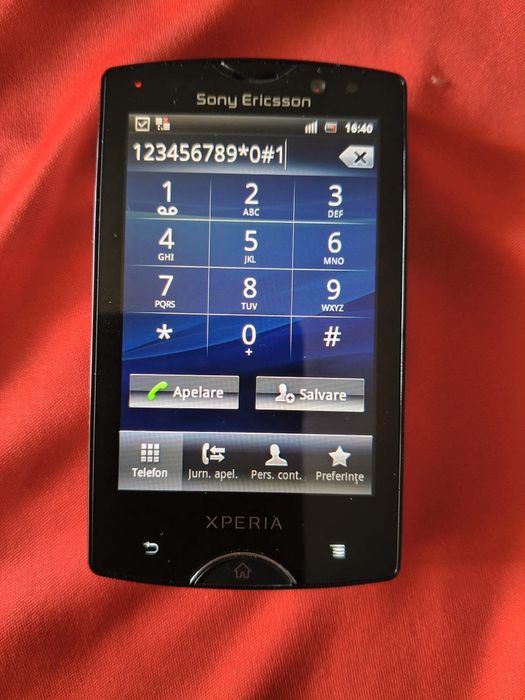 Sony Ericsson Xperia sk17i ( decodat, frumos)