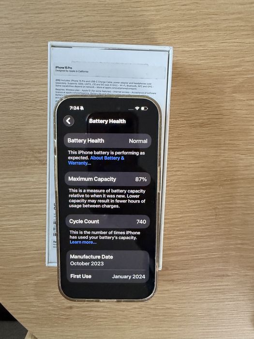 Iphone 15 Pro 256 GB