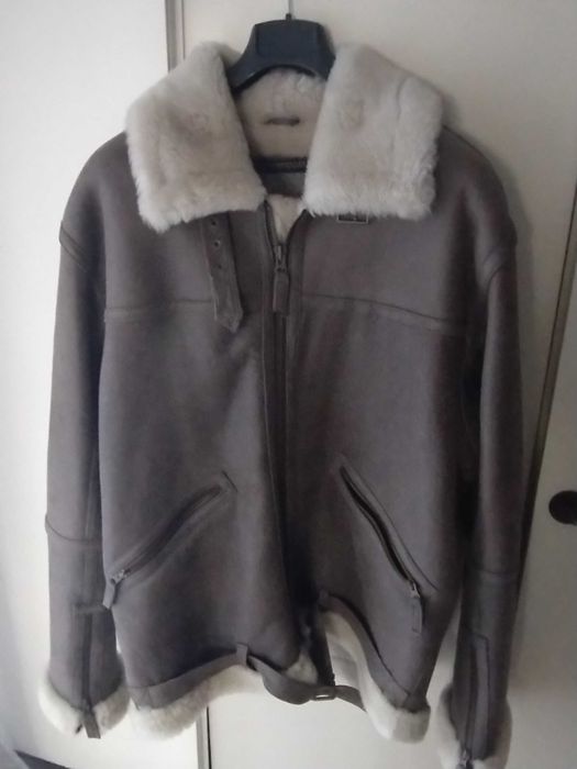 Geaca barbati blana naturala RAF Aviator, Zalmoxiss-Orastie, 54 XL-XXL