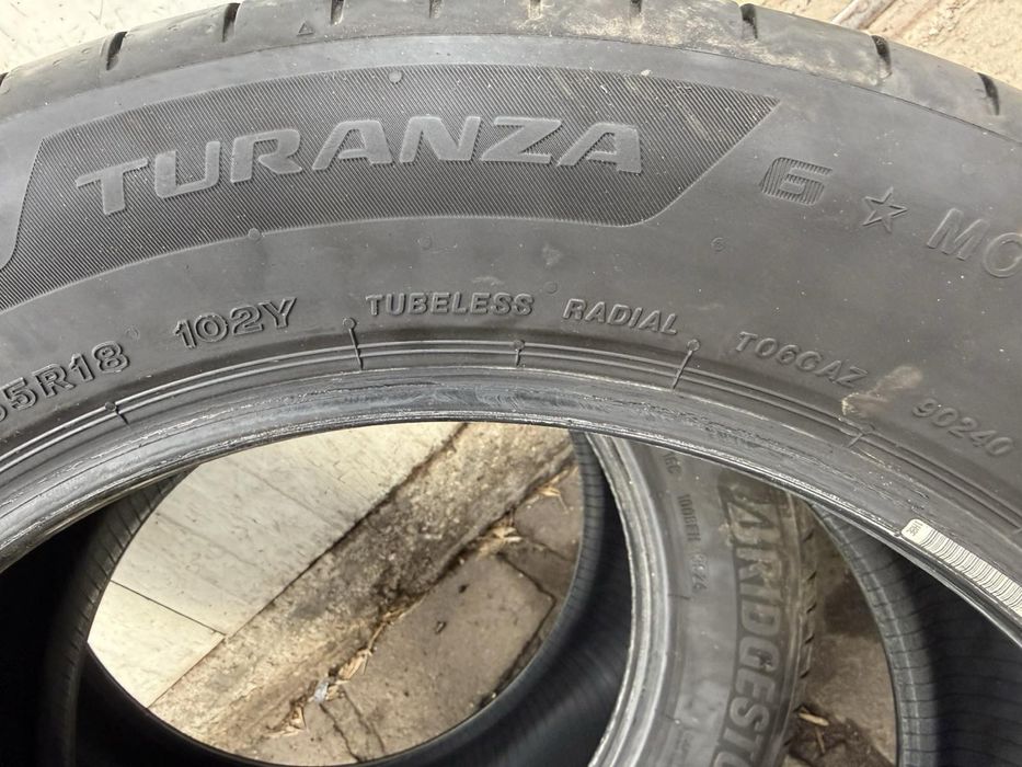 225 55 18 Bridgestone Turanza6 DOT24