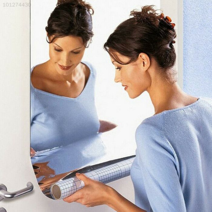 Oglinda adeziva 50x100cm. Noua!