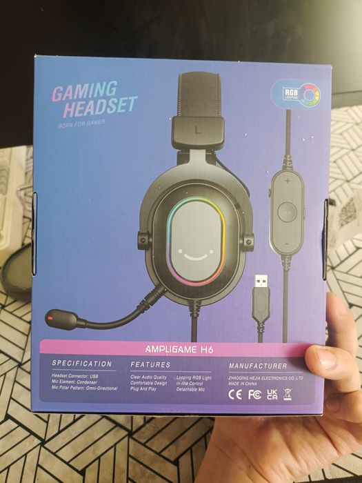 наушники fifine h6