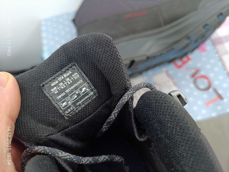 JOYA Altai STX Black''оригинални мъжки туристически обувки 43 номер