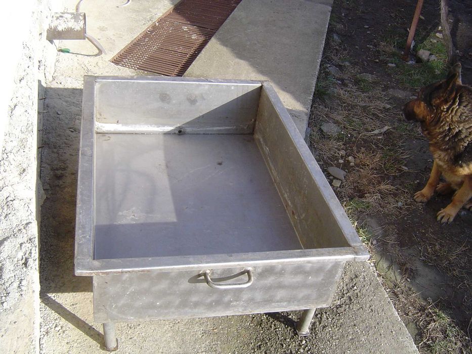 Cuvă, cadă, vană inox alimentar