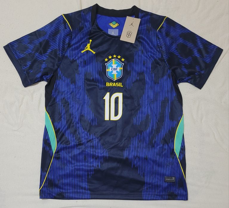 Tricou Fotbal Brazilia Neymar JR 10