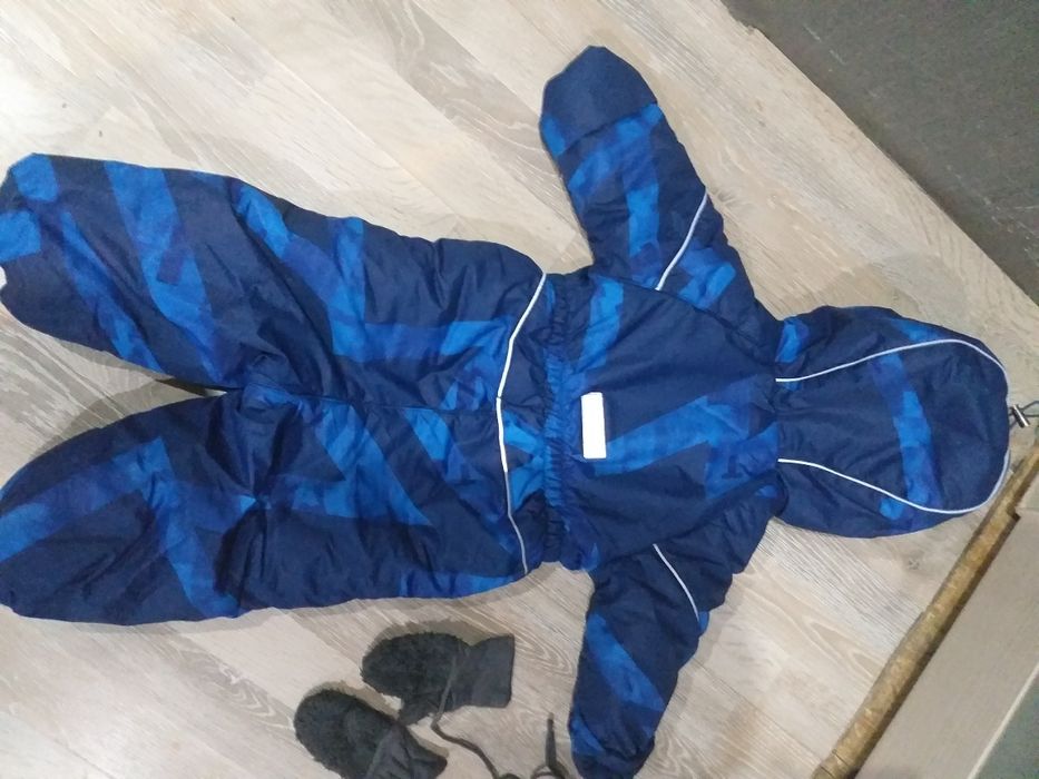 Комбинизон зимний размер 80-86