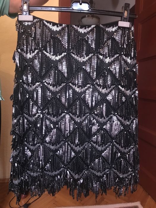 Fusta paiete eleganta neagra deosebita noua