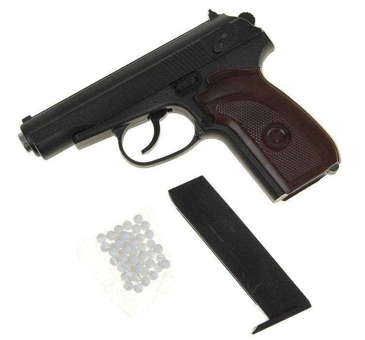 Знаменитый Пистолет Макарова (металлическая  игрушка)