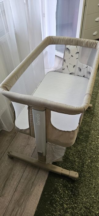 Pătuț Co-sleeper Lionelo Aurora – Stare excelentă