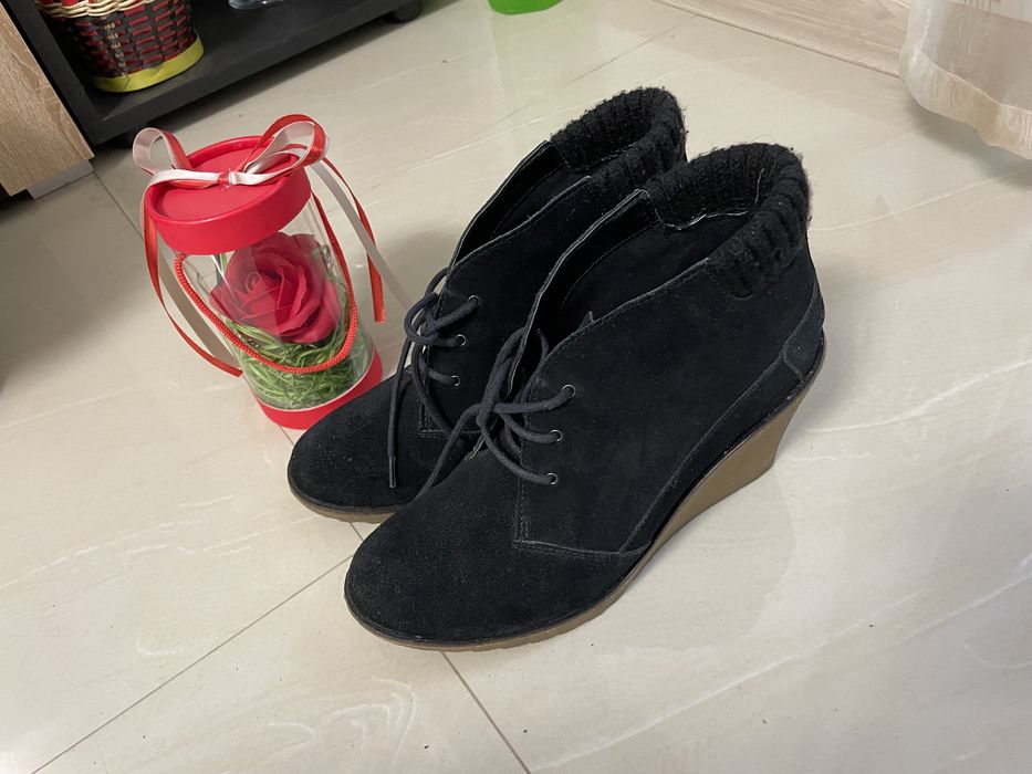 Ghete / botine Lacoste piele 38