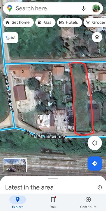 Продава се Парцел в Хасково, Промишлена зона - Изток - 520 кв.м за 26 €/кв.м - Снимка #1