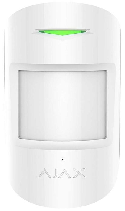 }Ajax CombiProtect (9SA) white датчик движения и разбития
