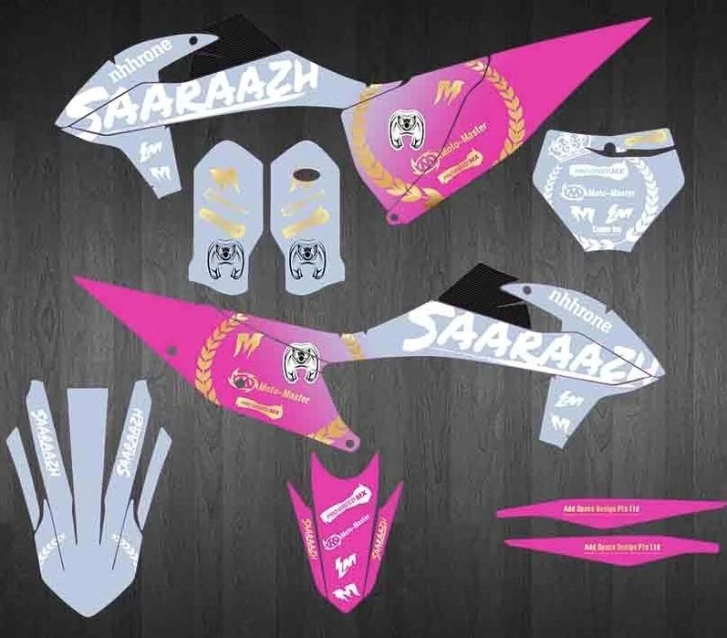 Графика/наклейки на эндуро мотоциклы